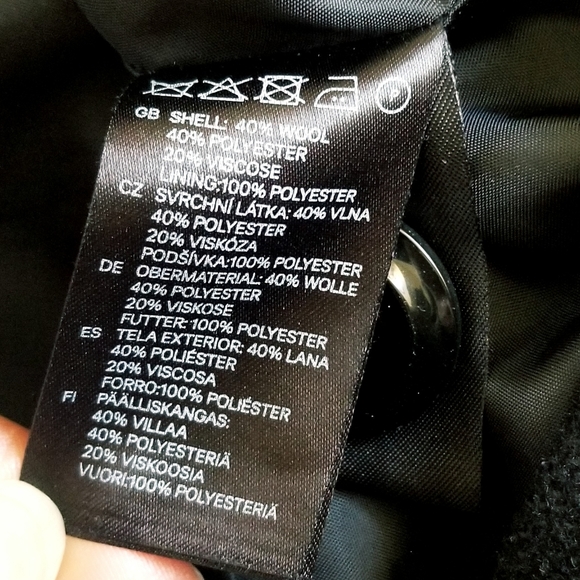 H&M Zip/Button Up Jacket/Coat - Picture 7 of 8